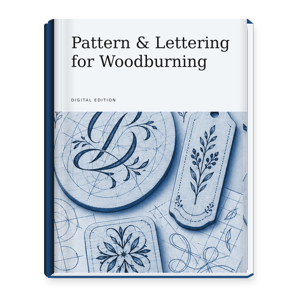 Pattern & Lettering for Woodburning
